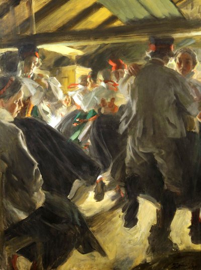 Dance in the Gopsmorkate by Anders Leonard Zorn